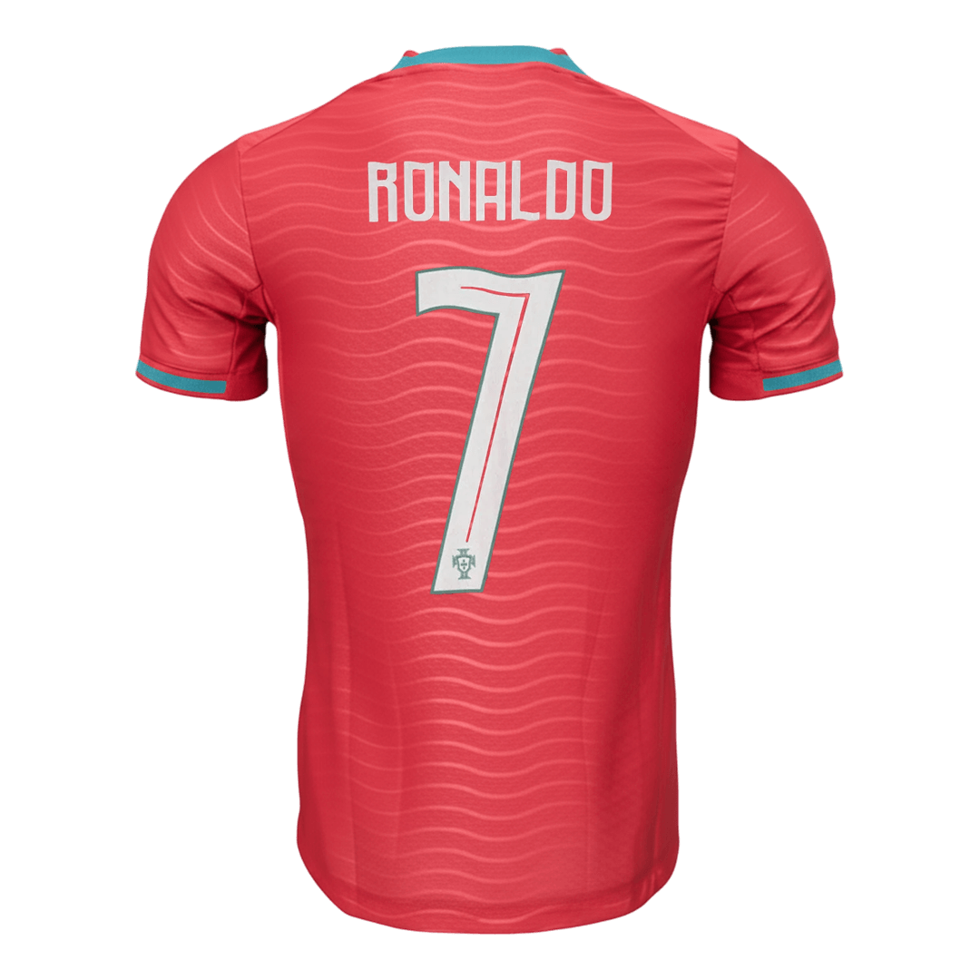 Camiseta Auténtica RONALDO #7 Portugal 2026 Primera Equipación Copa del Mundo - Version Jugador