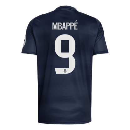 Camiseta MBAPPÉ #9 Real Madrid 2025/26 Segunda Equipación-Versión Hincha-Camisetas Pasion Shop