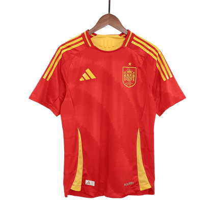 Auténtica LAMINE YAMAL #19 España 2024 Primera Equipacion - Version Jugador