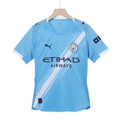 Tricouri Fotbal Manchester City DE BRUYNE #17 Acasă 2025/26 Authentic