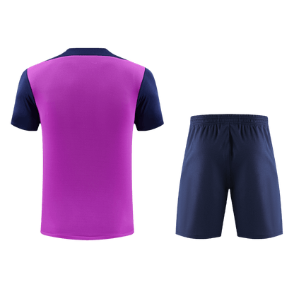 Conjunto Barcelona 2025/26 Pre-Partido Entrenamiento Hombre - Versión Hincha-Camisetas Pasion Shop