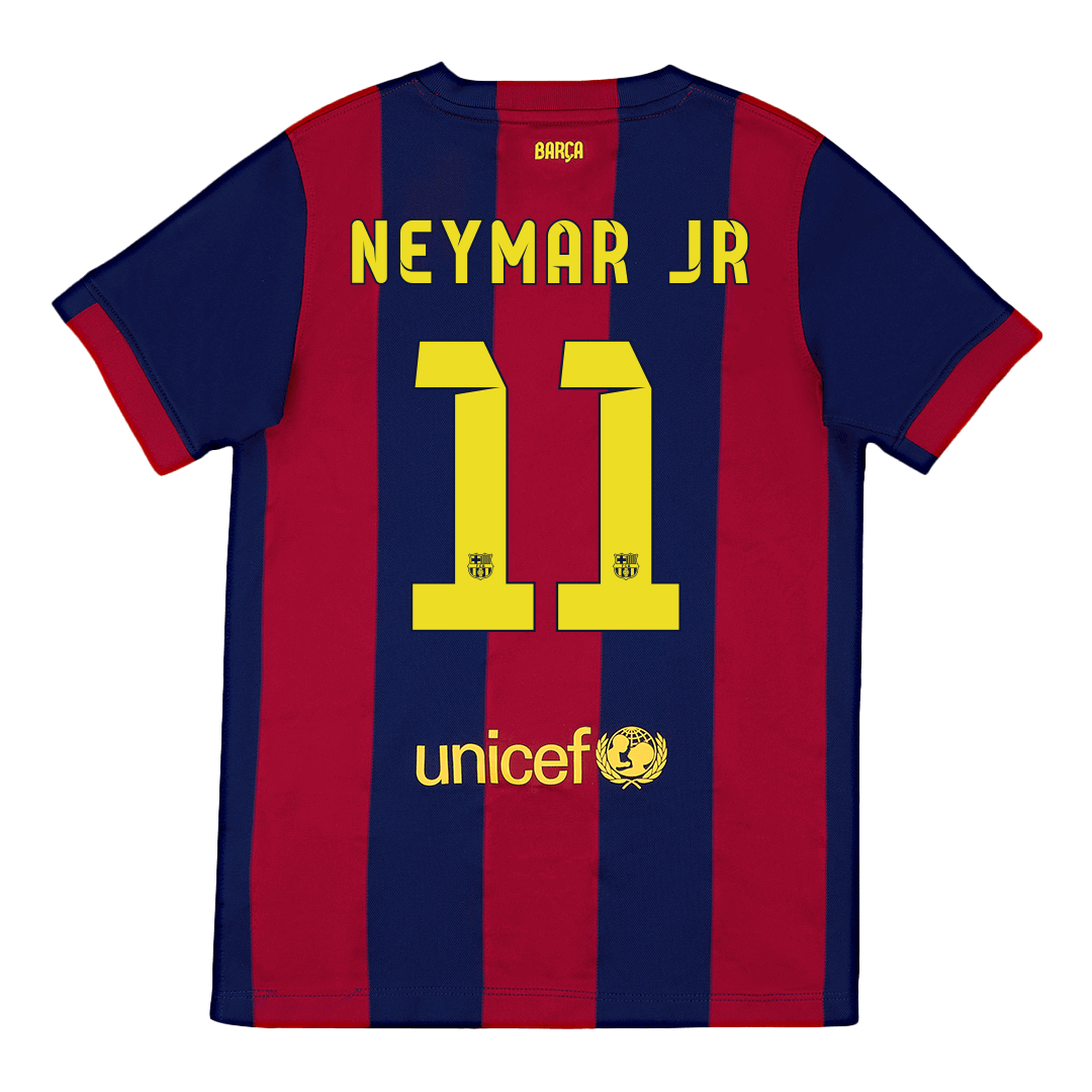 Camiseta Retro 2014/15 NEYMAR JR #11 Barcelona Primera Equipación 2025/26