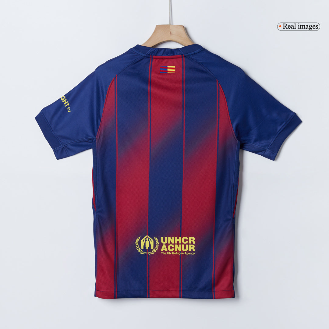 UCL Camiseta CUBARSÍ #2 Barcelona 2025/26 Primera Equipación-Versión Hincha-Camisetas Pasion Shop