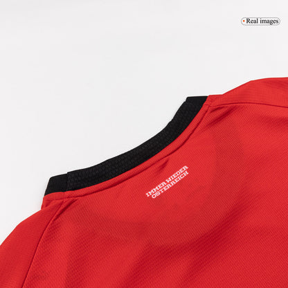 Camiseta ALABA #8 Austria 2026 Primera Equipación Copa del Mundo - Versión Hincha
