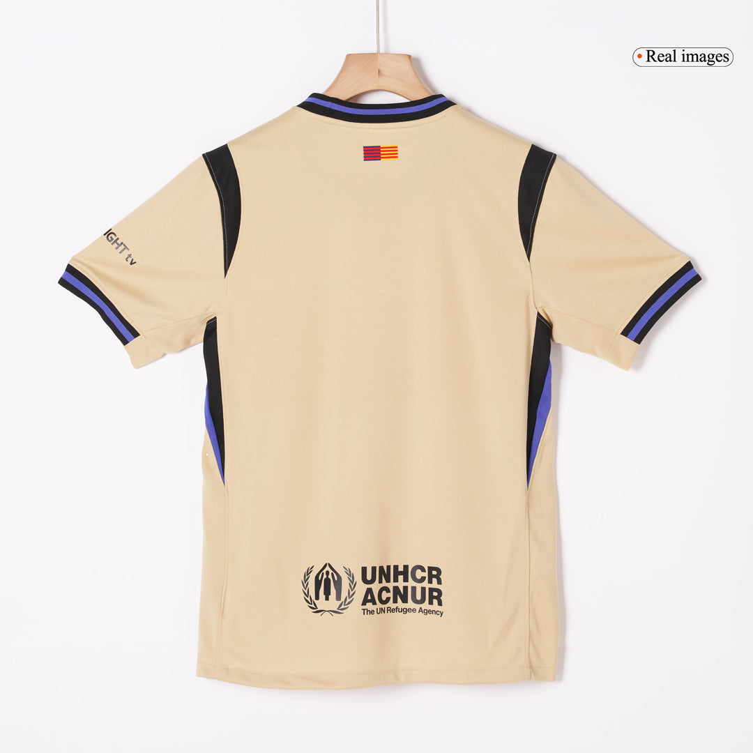 UCL Camiseta PEDRI #8 Barcelona 2025/26 Segunda Equipación-Versión Hincha-Camisetas Pasion Shop