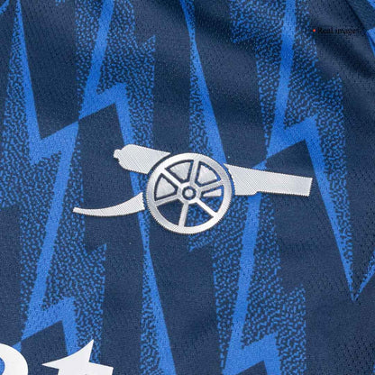 Camiseta Auténtica SAKA #7 Arsenal 2025/26 Segunda Equipación-Versión Jugador-Camisetas Pasion Shop