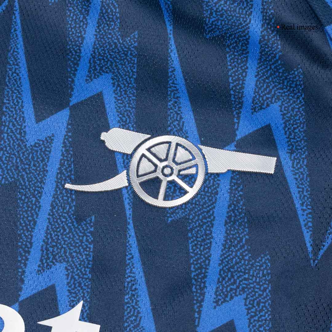 Camiseta Auténtica RICE #41 Arsenal 2025/26 Segunda Equipación-Versión Jugador-Camisetas Pasion Shop