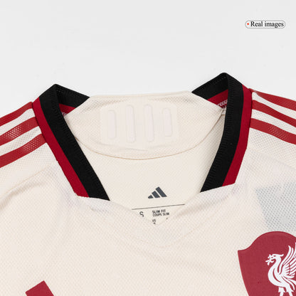 Camiseta Auténtica GAKPO #18 Liverpool 2025/26 Segunda Equipación - Version Jugador
