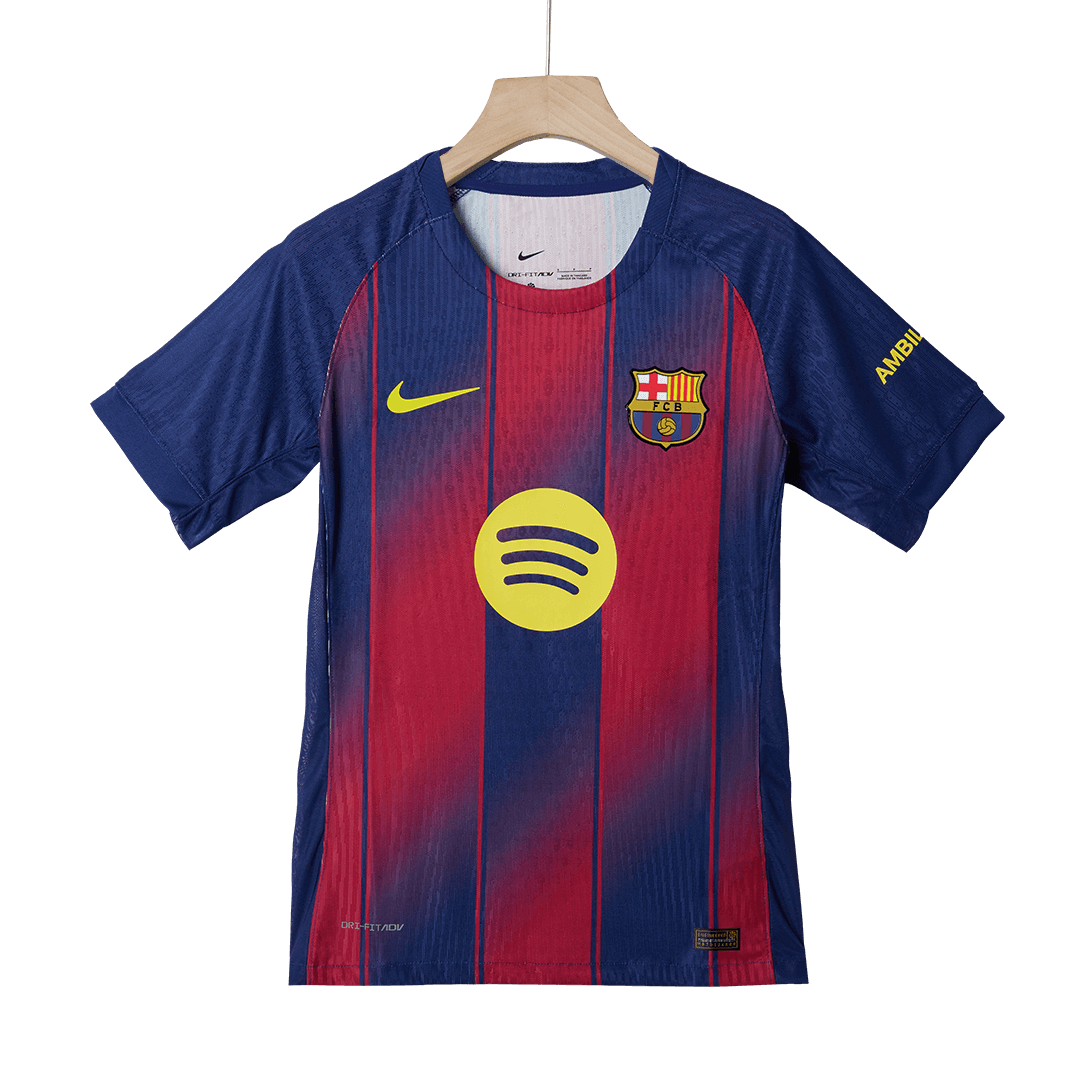 Tricouri Fotbal Barcelona ROONY #19 Acasă 2025/26 Authentic - UCL