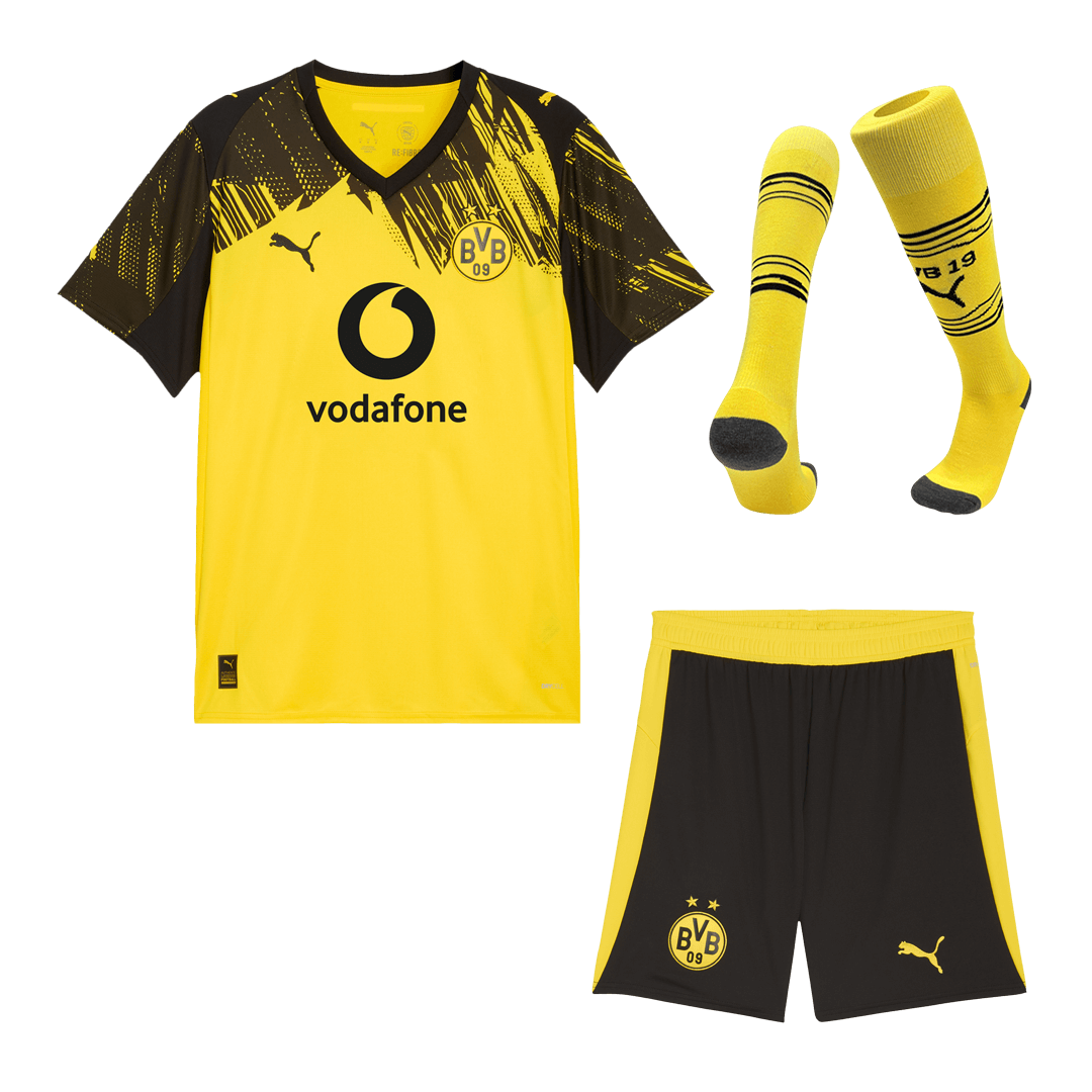 Conjunto Completo Borussia Dortmund 2025/26 Primera Equipación camiseta de fútbol