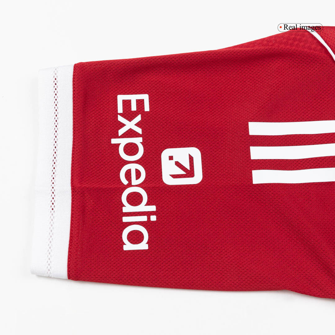 Camiseta Auténtica SZOBOSZLAI #8 Liverpool 2025/26 Primera Equipación - Version Jugador