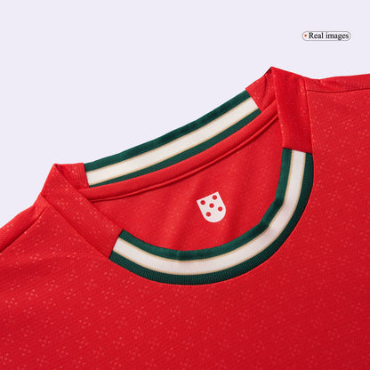Tricouri Fotbal Portugalia RONALDO #7 Acasă 2025 (mărime mare)