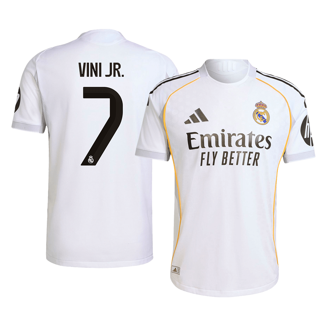 Camiseta VINI JR. #7 Real Madrid 2025/26 Primera Equipación Hombre - Versión Jugador-Camisetas Pasion Shop