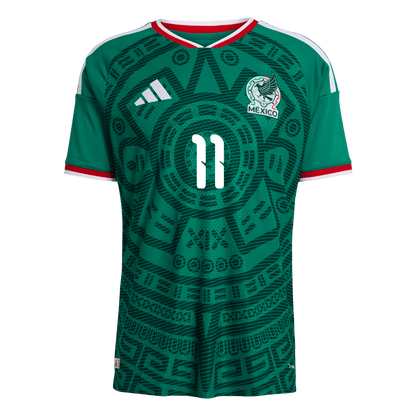 Camiseta Auténtica S.GIMENEZ #11 Mexico 2026 Primera Equipación Copa del Mundo - Version Jugador