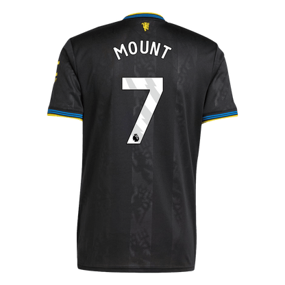 Camiseta MOUNT #7 Manchester United 2025/26 Tercera Equipación - Versión Hincha