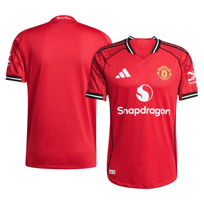 Camiseta Auténtica Manchester United 2025/26 Primera Equipación-Versión Jugador-Camisetas Pasion Shop