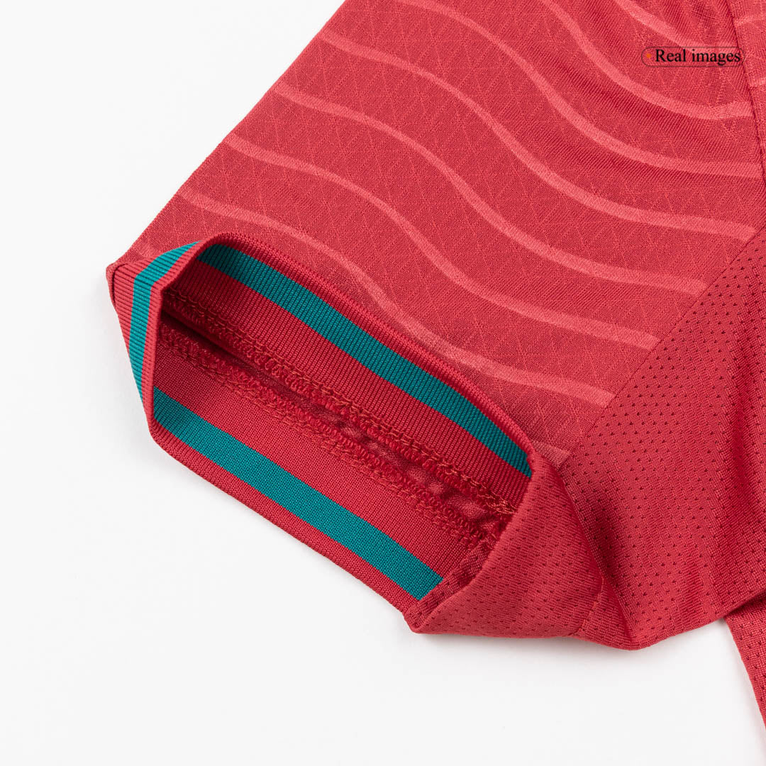 Camiseta Auténtica BERNARDO #10 Portugal 2026 Primera Equipación Copa del Mundo - Version Jugador