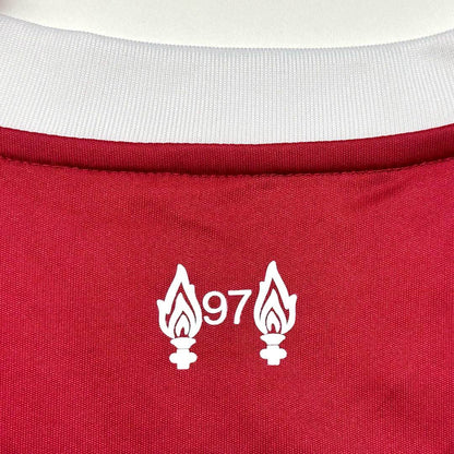 Tricouri Fotbal Liverpool VIRGIL #4 Acasă 2025/26