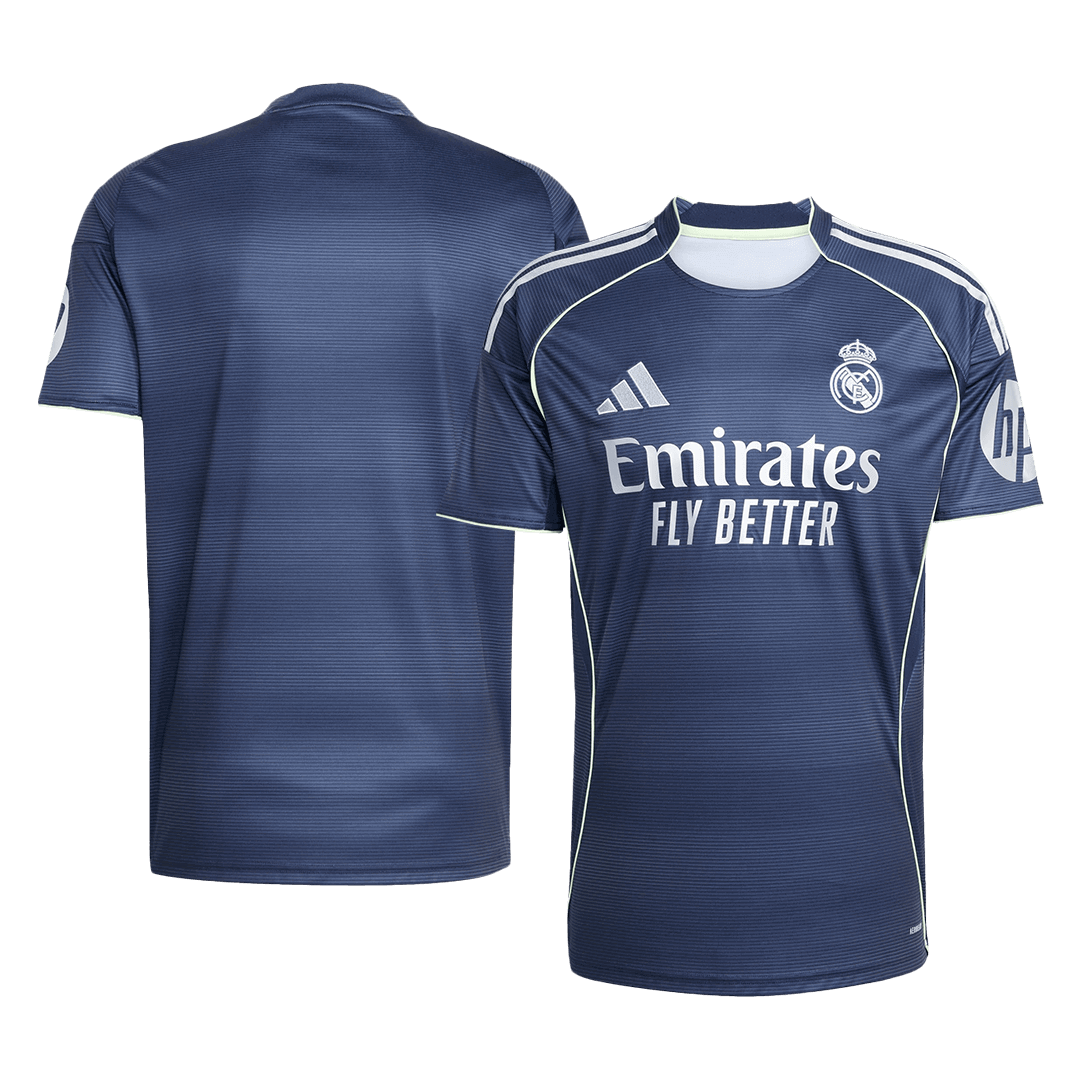 Camiseta Real Madrid 2025/26 Segunda Equipación-Versión Hincha-Camisetas Pasion Shop