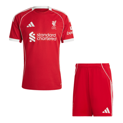 Conjunto Liverpool 
2025/26 Primera Equipación camiseta de fútbol