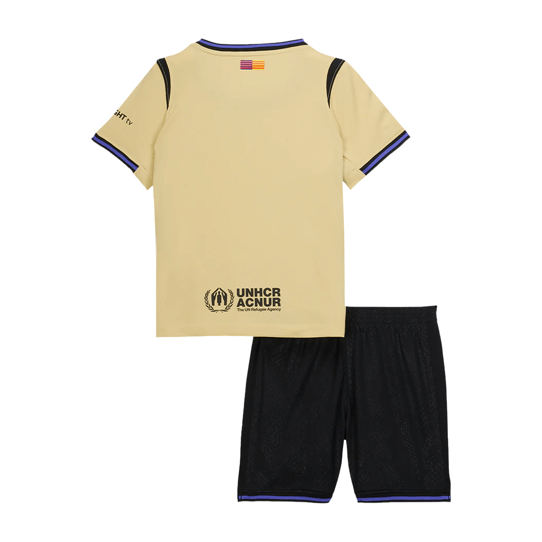 Miniconjunto Barcelona X Kobe 2025/26 Segunda Equipación Niño-Camisetas Pasion Shop
