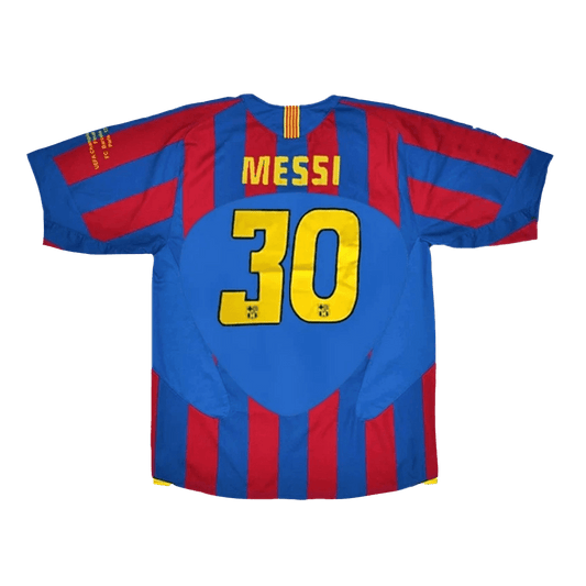 UCL Camiseta Retro 2005/06 MESSI #30 Barcelona Primera Equipación 2025/26