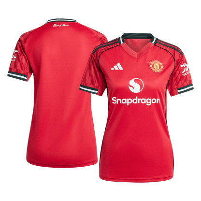 Manchester United 2025/26 Primera Equipación Local Mujer-Camisetas Pasion Shop