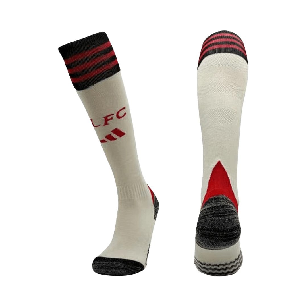 Liverpool Segunda Equipación Soccer Calcetines 2025/26