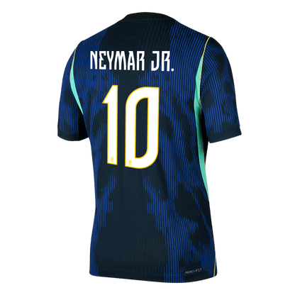 Camiseta Auténtica NEYMAR JR. #10 Brazil 2026 Segunda Equipación Copa del Mundo - Version Jugador