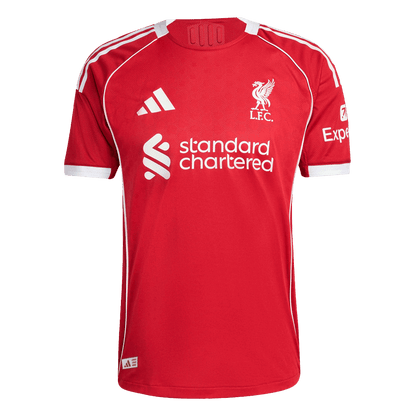 Camiseta Auténtica WIRTZ #7 Liverpool 2025/26 Primera Equipación-Versión Jugador