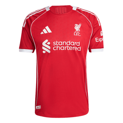 Tricouri Fotbal Liverpool KERKEZ #6 Acasă 2025/26 Authentic