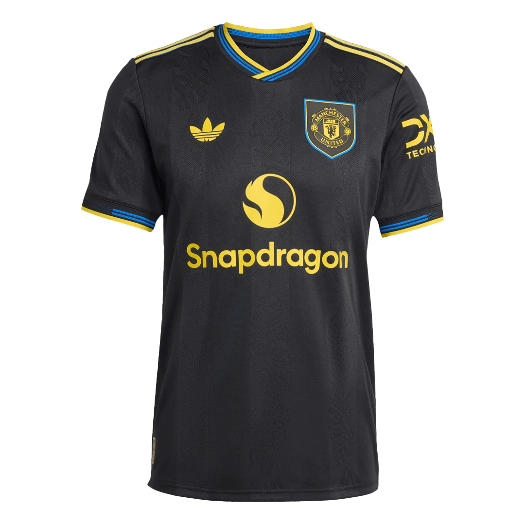 Camiseta Auténtica Manchester United 2025/26 Tercera Equipación-Versión Jugador