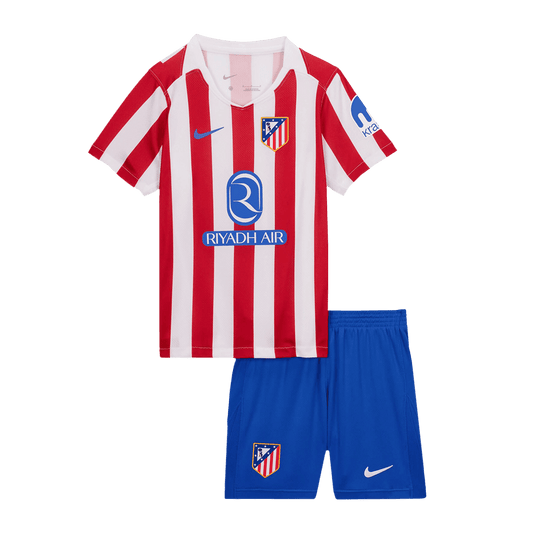 Miniconjunto Atlético Madrid 2025/26 Primera Equipación Niño (Camiseta + Pantalón Corto)