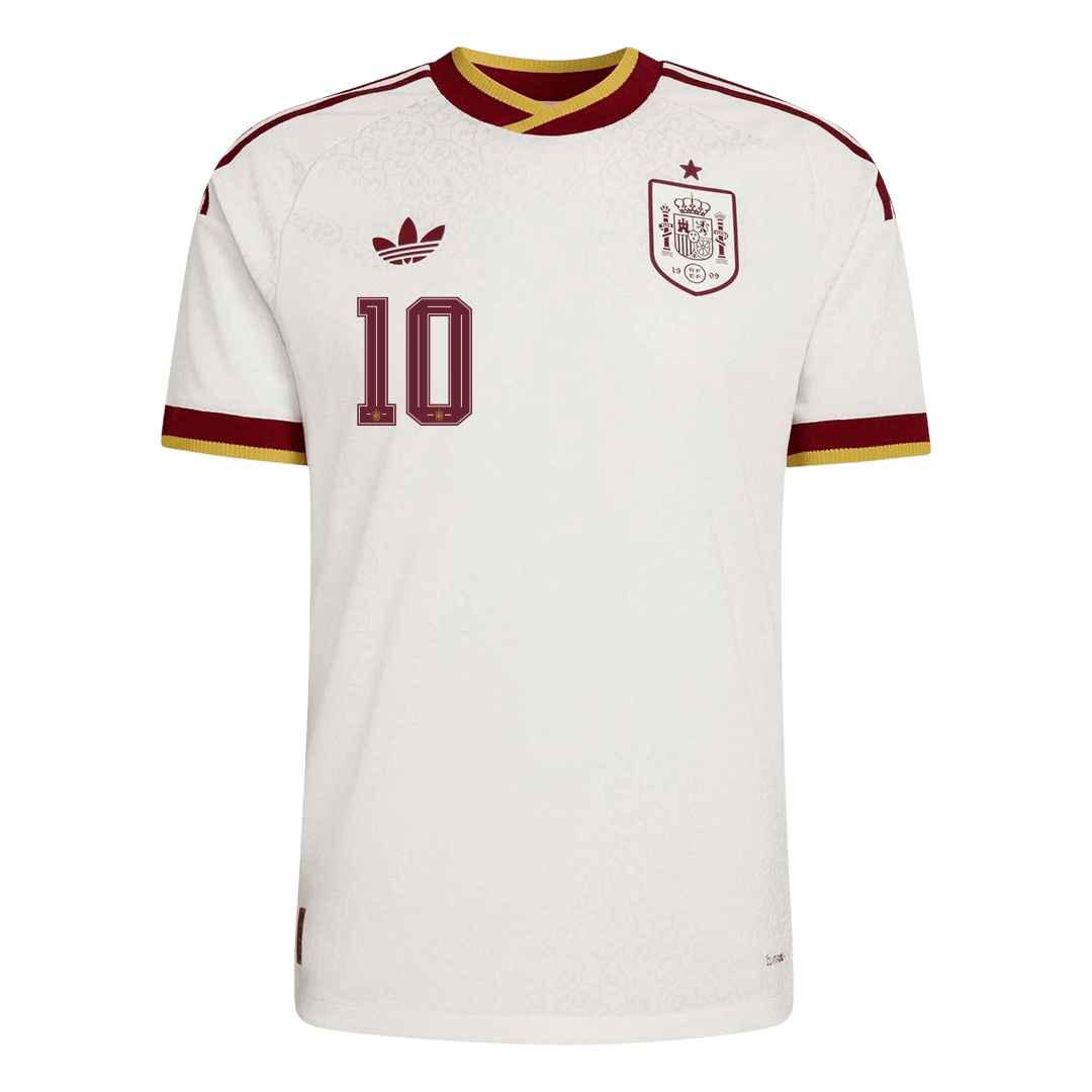 Camiseta Auténtica OLMO #10 Spain 2026 Segunda Equipación Copa del Mundo - Version Jugador