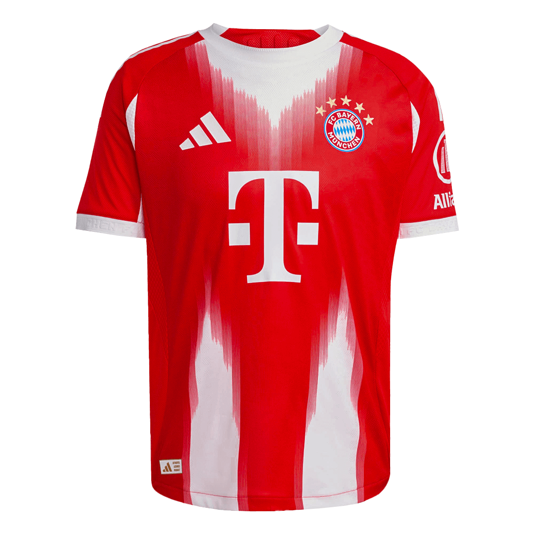 Camiseta Auténtica UPAMECANO #2 Bayern Munich 2025/26 Primera Equipación - Version Jugador