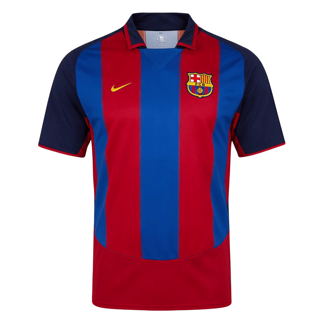 Retro 2003/04 Barcelona Primera Equipación