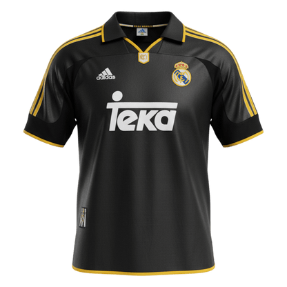Retro 1999/01 Real Madrid Segunda Equipación camiseta de fútbol 2025/26