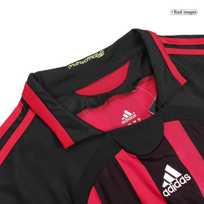 Tricouri Fotbal Vintage AC Milan RONALDO #99 Acasă 2006/07