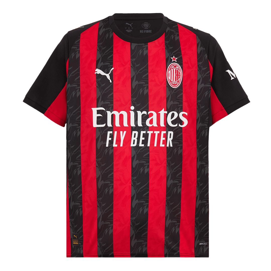 Tricouri Fotbal AC Milan GIMENEZ #7 Acasă 2025/26 (mărime mare) - Premium