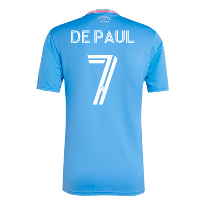 Tricouri Fotbal Inter Miami CF DE PAUL #7 Treilea 2025