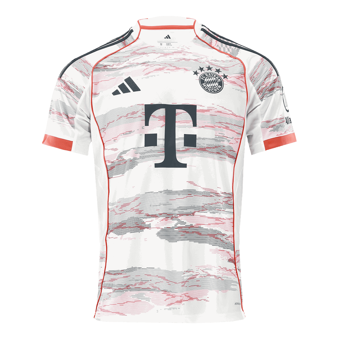 Camiseta Bayern Munich 2025/26 Segunda Equipación-Versión Hincha
