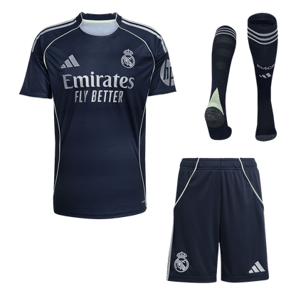 Calidad Premium Conjunto Completo Real Madrid 2025/26 Segunda Equipación camiseta de fútbol
