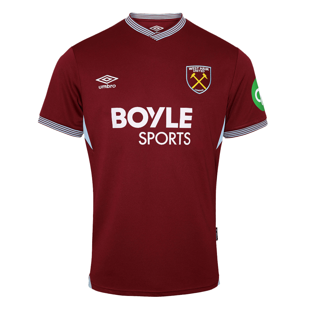 Camiseta West Ham United 2025/26 Primera Equipación-Versión-Hincha