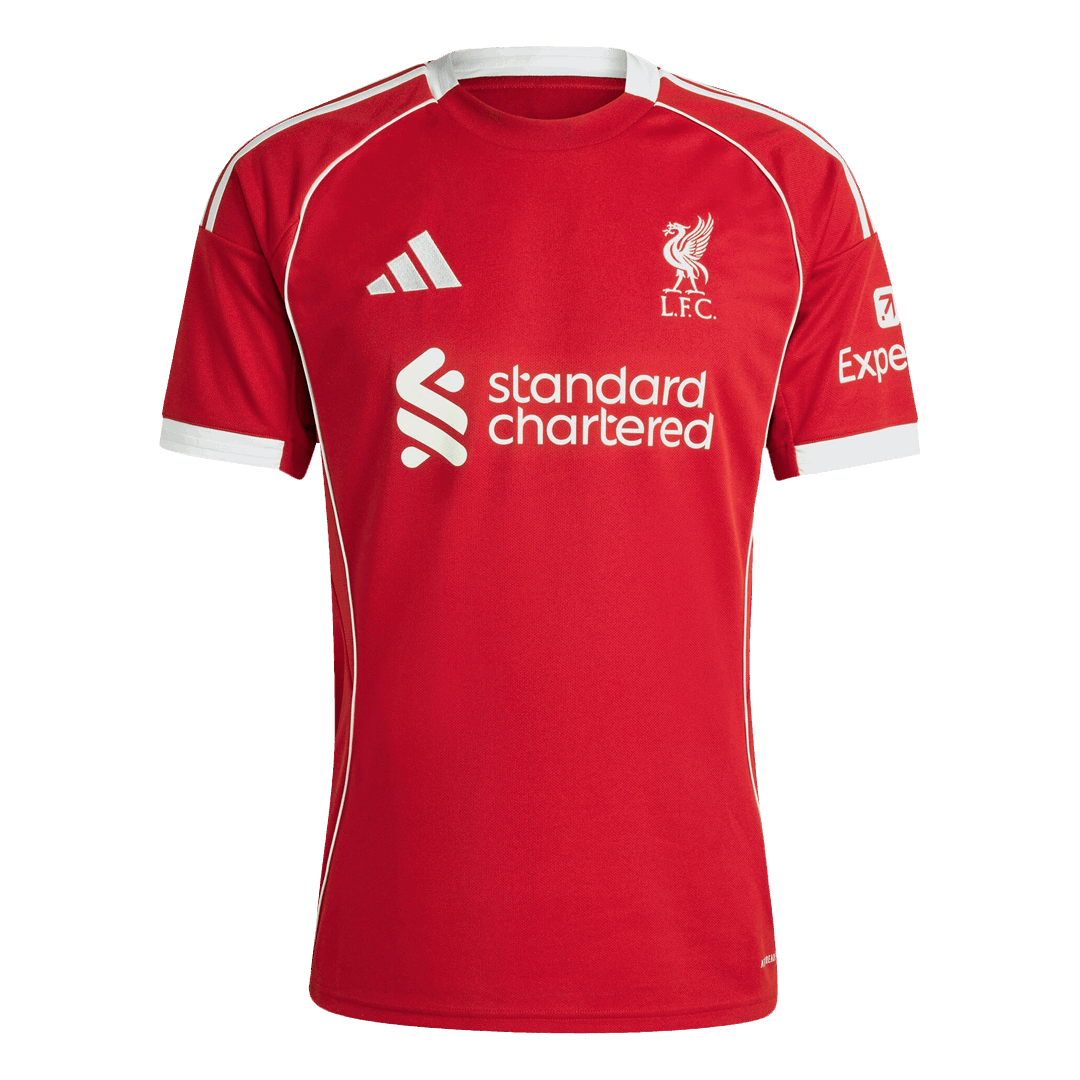 Camiseta M.SALAH #11 Liverpool 2025/26 Primera Equipación-Versión Hincha