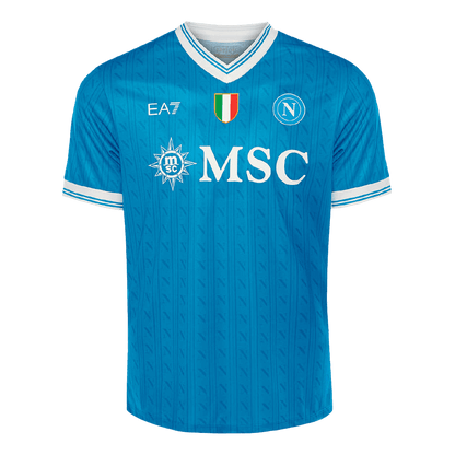 Camiseta DE BRUYNE #11 Napoli 2025/26 Primera Equipación-Versión Hincha