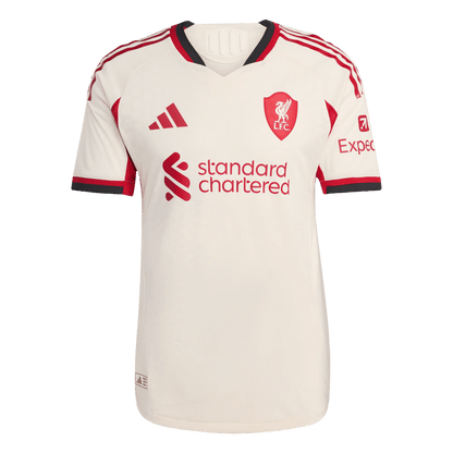 Camiseta Auténtica Liverpool 2025/26 Segunda Equipación-Versión Jugador