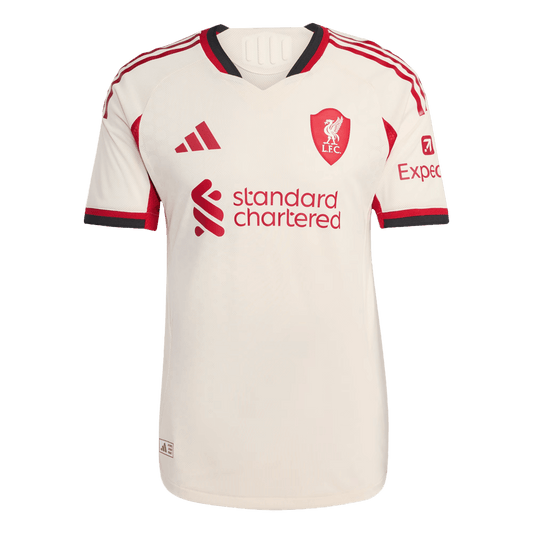 Camiseta Auténtica Liverpool 2025/26 Segunda Equipación-Versión Jugador