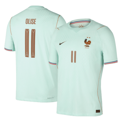 Camiseta Auténtica OLISE #11 France 2026 Segunda Equipación Copa del Mundo - Version Jugador