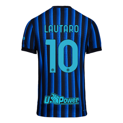 Camiseta Auténtica LAUTARO #10 Inter de Milán 2025/26 Primera Equipación-Versión Jugador-Camisetas Pasion Shop