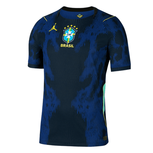 Camiseta Auténtica Brazil 2026 Segunda Equipación Copa del Mundo - Version Jugador